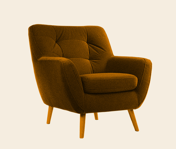 Comfortable,Armchair,On,White,Background.,Interior,Element